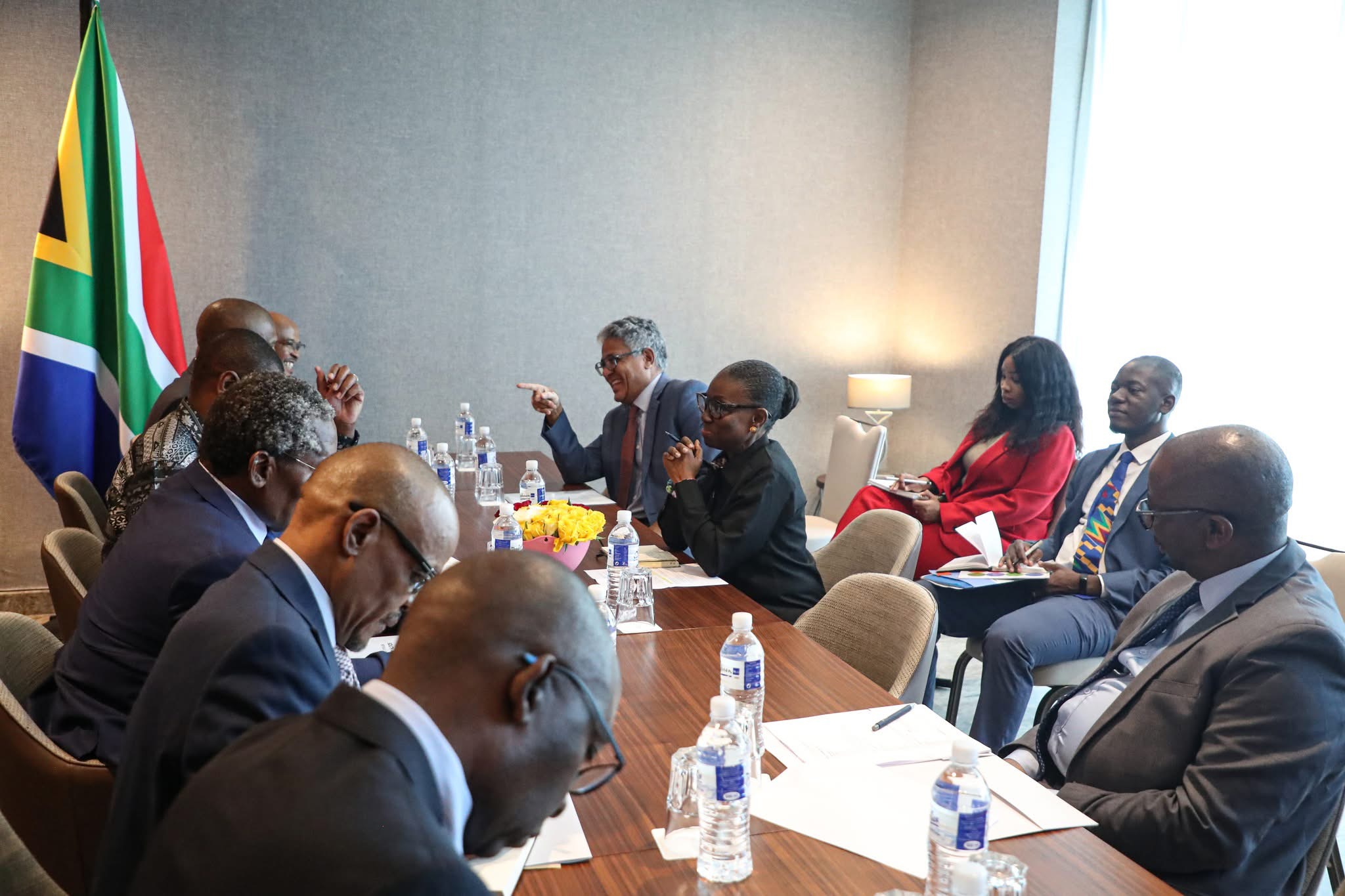 UNMISS leaders meet South Africa Deputy President in Juba